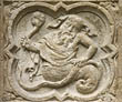 Panel 08:03 - Elderly male figure with serpent's tail, waving a club